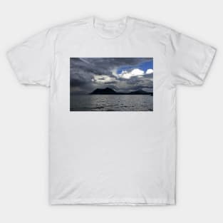 A cloudy day on Lake Maggiore T-Shirt